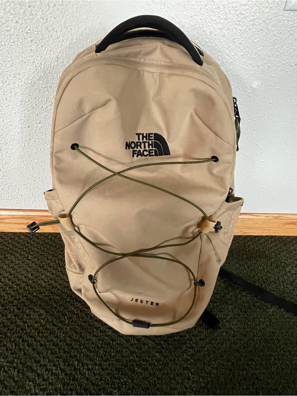 The North Face Tan Women’s Jester Backpack - 27L with Laptop sleeve